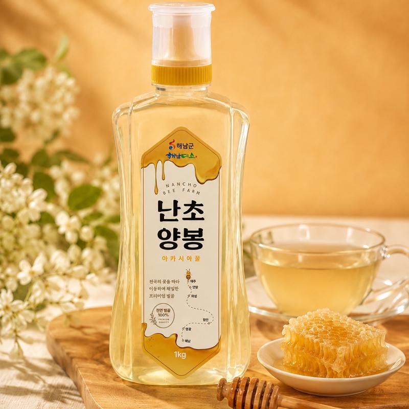 천연 아카시아벌꿀 1kg