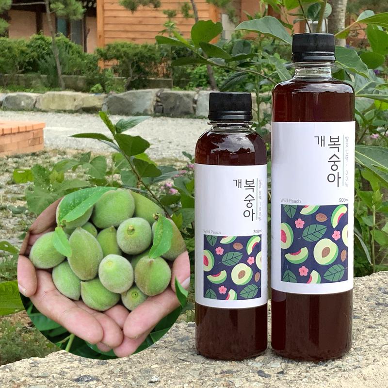 개복숭아 액상차(원액) 300ml/500ml/1000ml/1000ml 2병