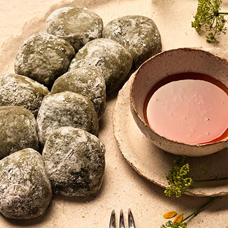 달마산 제비쑥떡 순수 세트