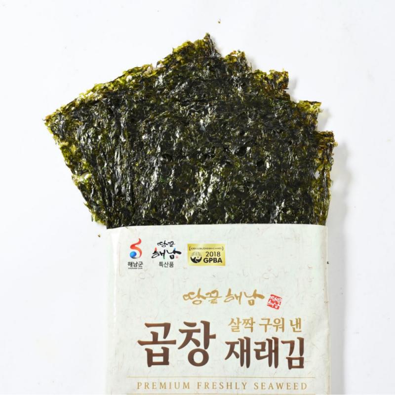 살짝구운 곱창재래김(5매) 10봉