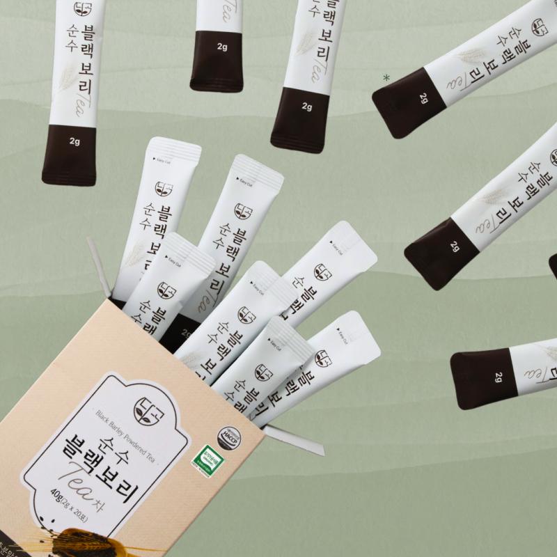 유기농 순수블랙보리차 1박스(2g*20포)