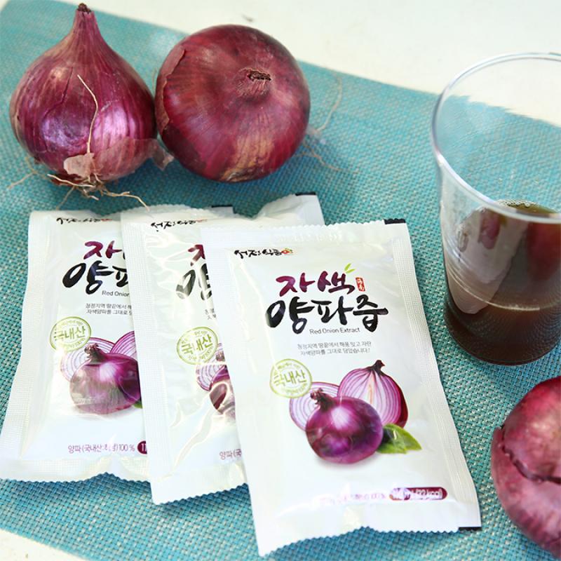 26년 햇 자색양파즙 110ml 50포/100포