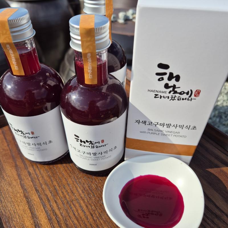자색고구마 발사믹식초 200ml