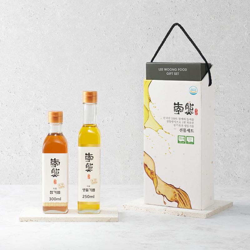 참기름+생들기름 선물세트