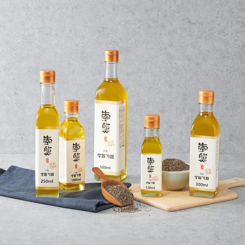 생들기름 120ml/180ml/250ml/300ml/500ml