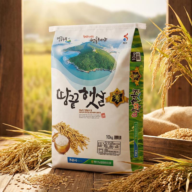 25년 햅쌀 땅끝햇살 수(새청무) 10kg/20kg