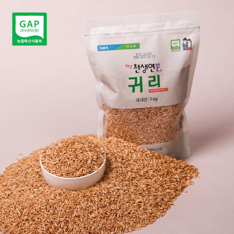 25년 귀리4kg(1kg*4개)