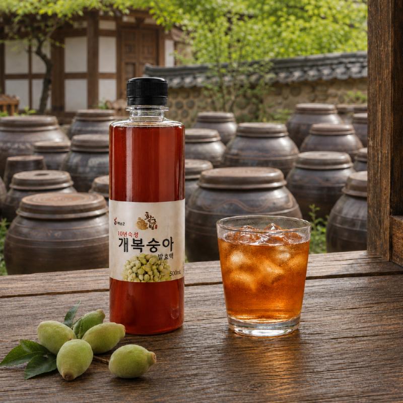 개복숭아 발효액 500ml