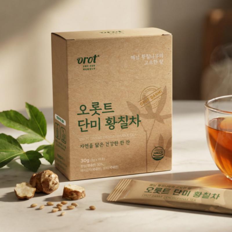 오롯트 단미 황칠차(2g*15개입) 1박스/3박스