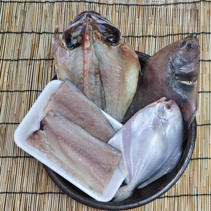 국내산 반건조 생선 감사 선물 4종 세트