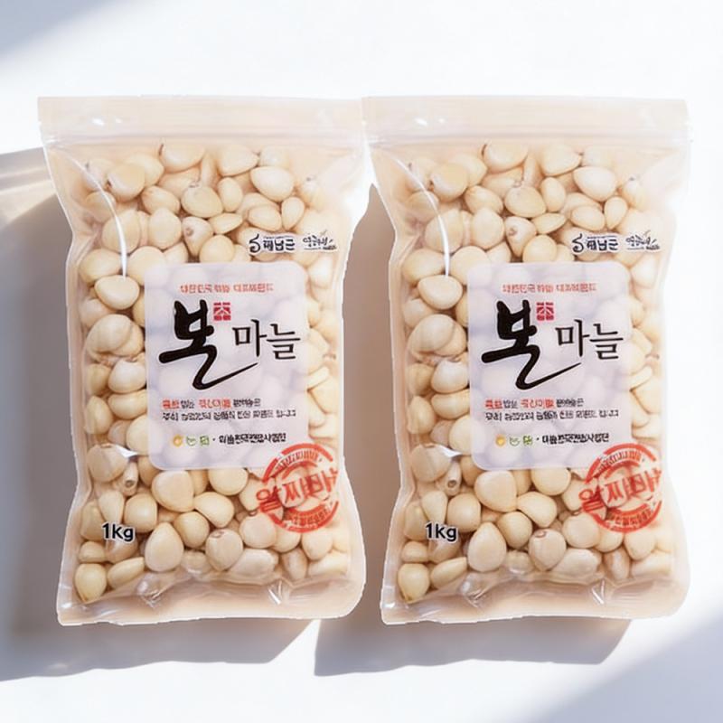 해남 깐마늘(대)